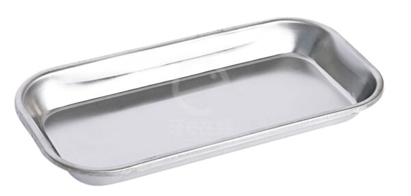 Stainless steel square plate, 21.5*10.5cm