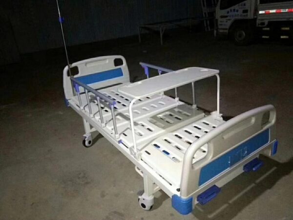 Two Manual Crank Care Bed,with mattress