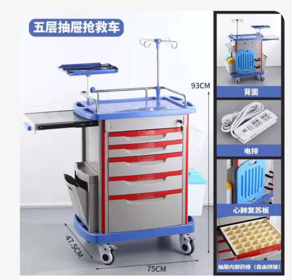 ABS Ambulance Trolley