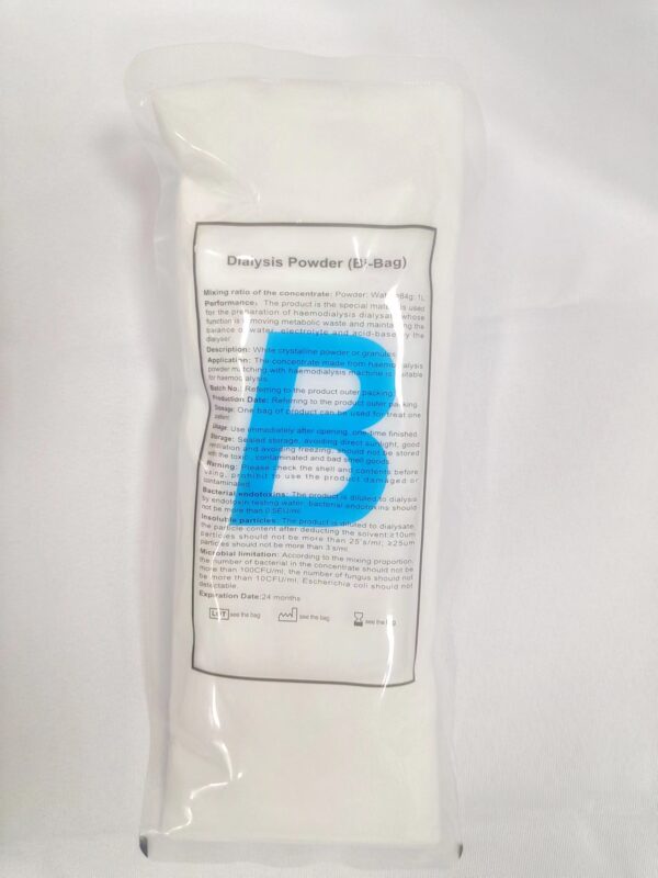 Hemodialysis Powder, Bicarbonate Bag