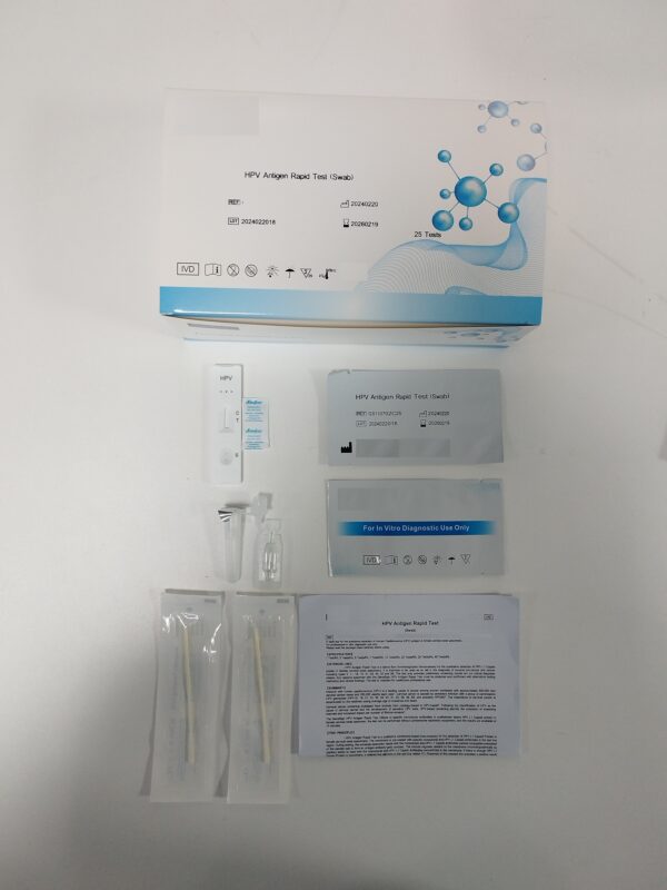 HPV Antigen Rapid Test (swab), 25 tests/box