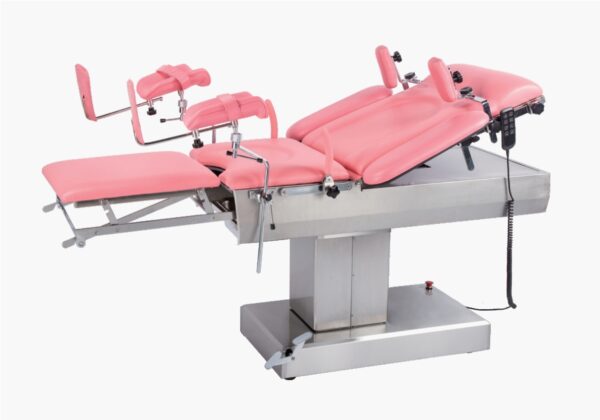 Three-function electric gynecological operating table-pull-out type