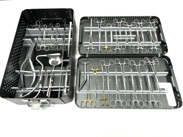Caesarean Kit (CS kit), 36 Pcs With Sterilizing Box
