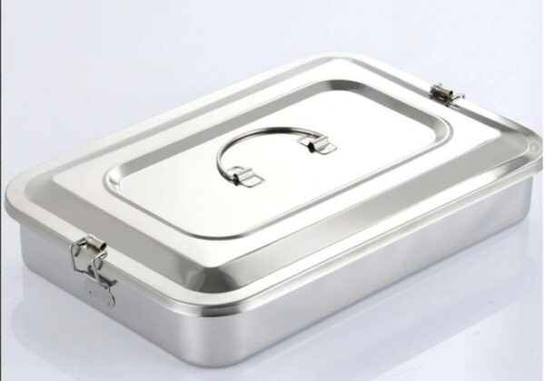 11.5-inch non-hole stainless steel sterilization box  30*20*5cm