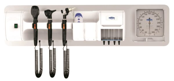 Wall Mounted ENT Diagnostic Set